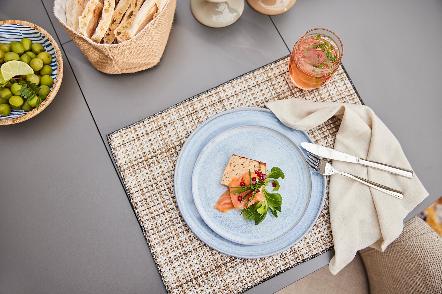 APELT Platzset »Cona« mit Kettelrand