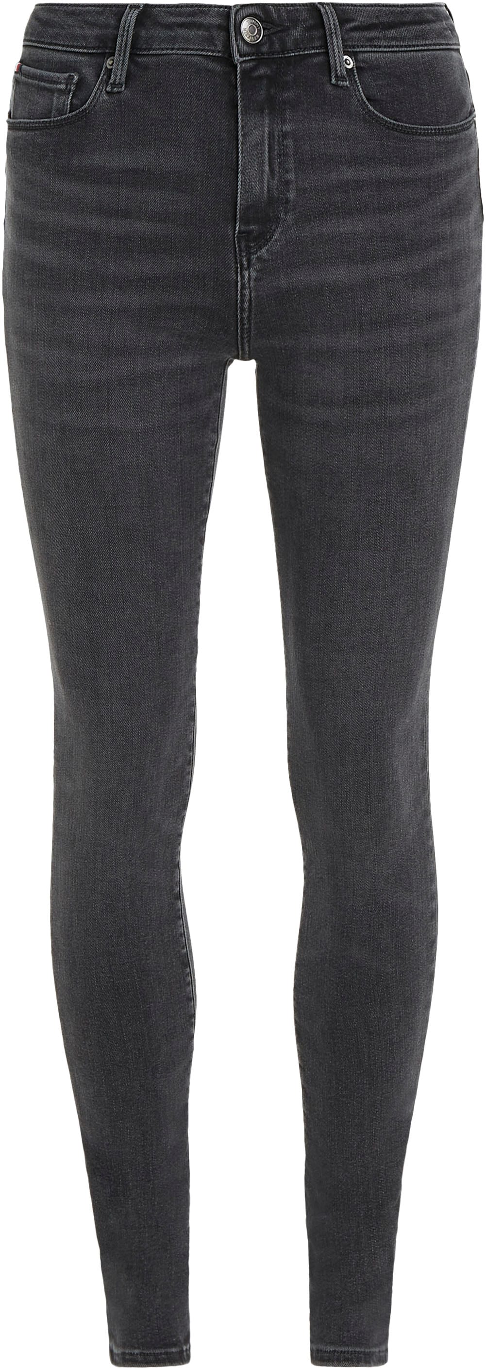 Tommy Hilfiger Skinny-fit-Jeans »TH FLEX COMO SKINNY RW GYA«, (TH FLEX COMO SKINNY RW), mit Tommy Hilfiger Logo-Badge