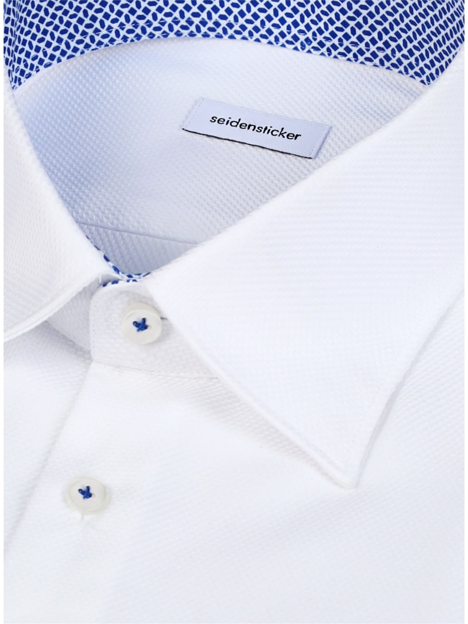 seidensticker Businesshemd »Schwarze Rose« X-Slim 1/1 Covered-Button-Down-Kragen Struktur