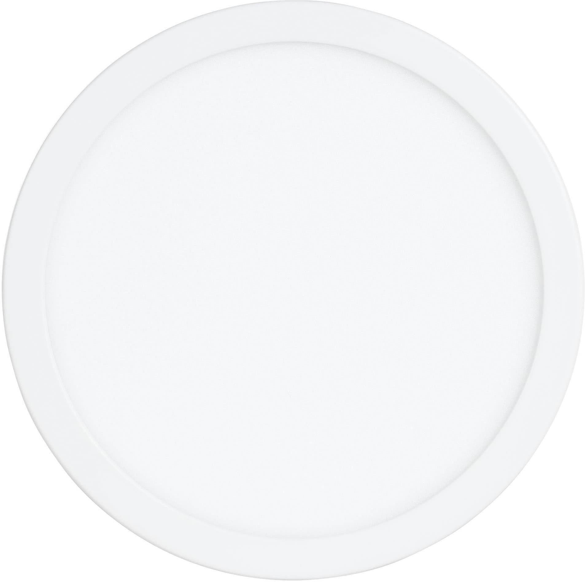 EGLO Aufbauleuchte »Fueva 5 Deckenlampe, Aufbaulampe, Kunststoff und Metall, Flurlampe« LED-Modul 1 Stk. Warmweiß Aufbauleuchte - H2,8 x Ø21 cm - weiß - 17W inkl.