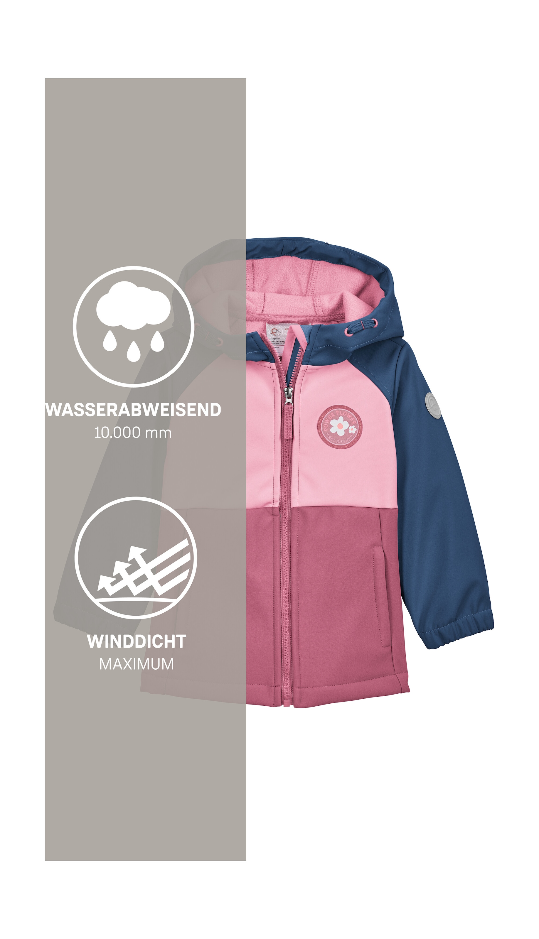 first instinct by killtec Softshelljacke »FIOS 4 MNS SFTSHLL JCKT« Wasserabweisende Softshelljacke mit Colourblock-Design