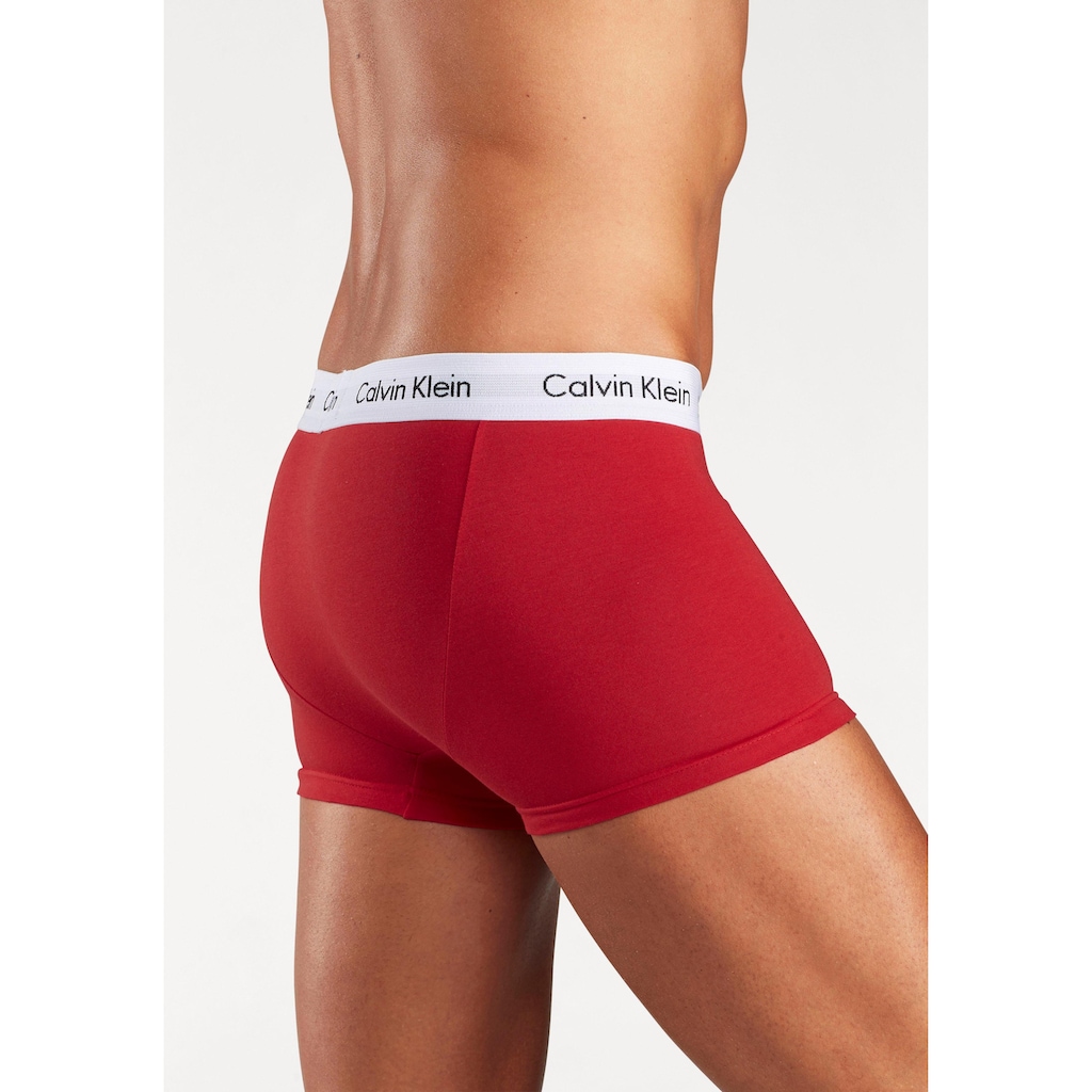 Calvin Klein Underwear Hipster, (3 St.), mit weißem Webbund