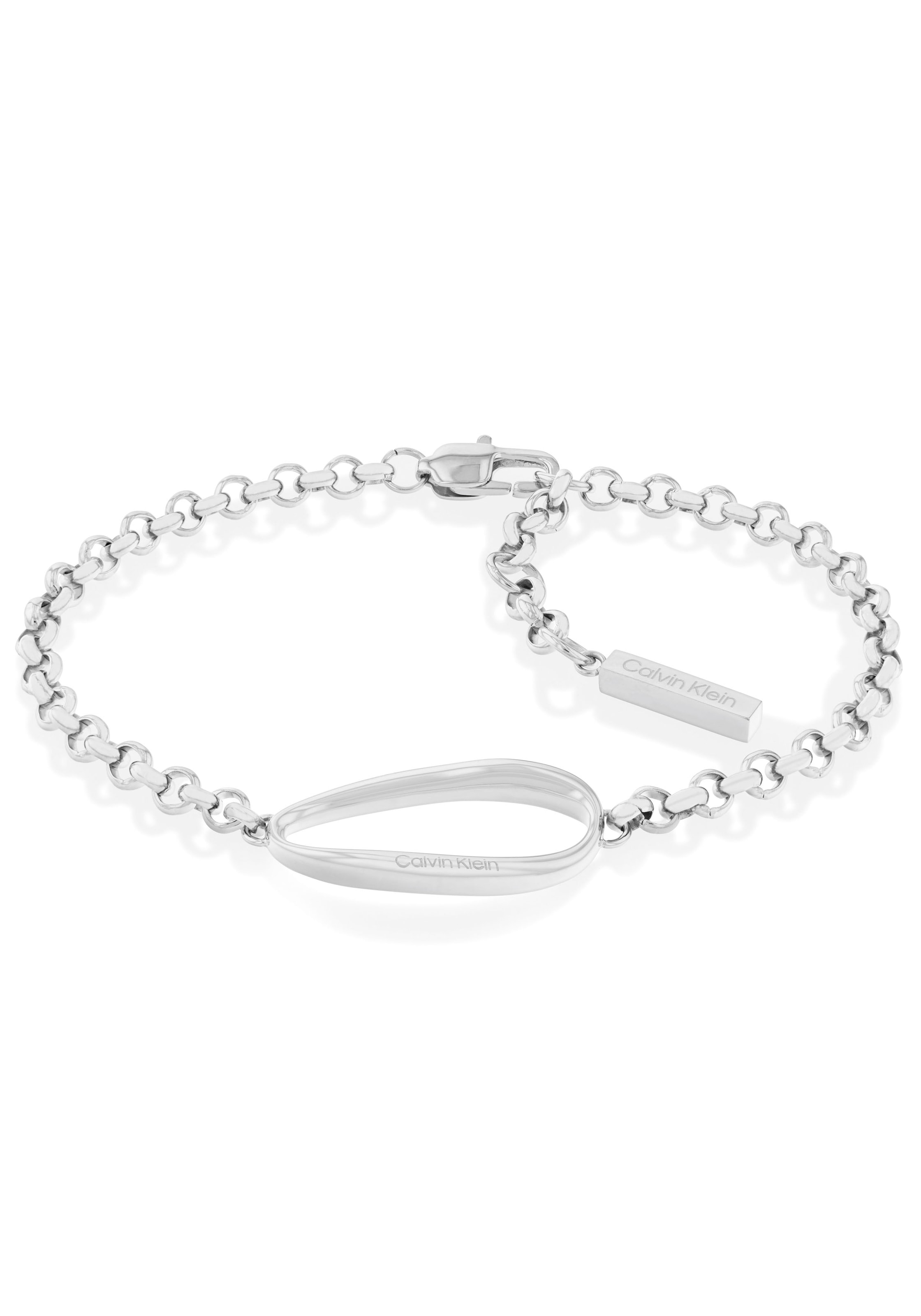 Calvin Klein Armband »Schmuck Edelstahl Armschmuck Erbskette SCULPTURAL«,  zu Hoodie, Shirt, Jeans, Sneaker, Jacke, Calvin Klein Underwear! bestellen  bei OTTO