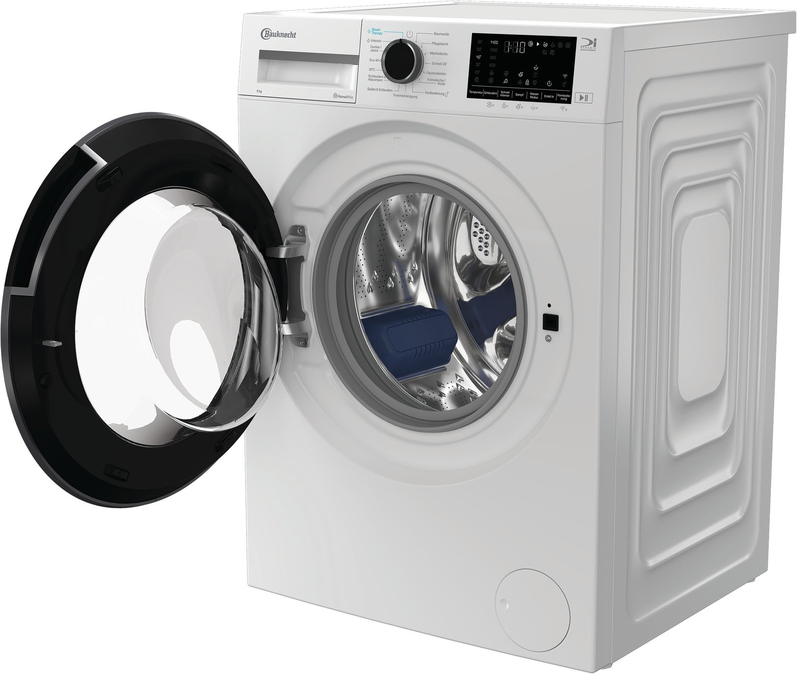 BAUKNECHT Waschmaschine »B W 9A30 BS« 9 kg 1400 U/min Adaptive Wash – Intelligente Anpassung
für perfekte Waschergebnisse