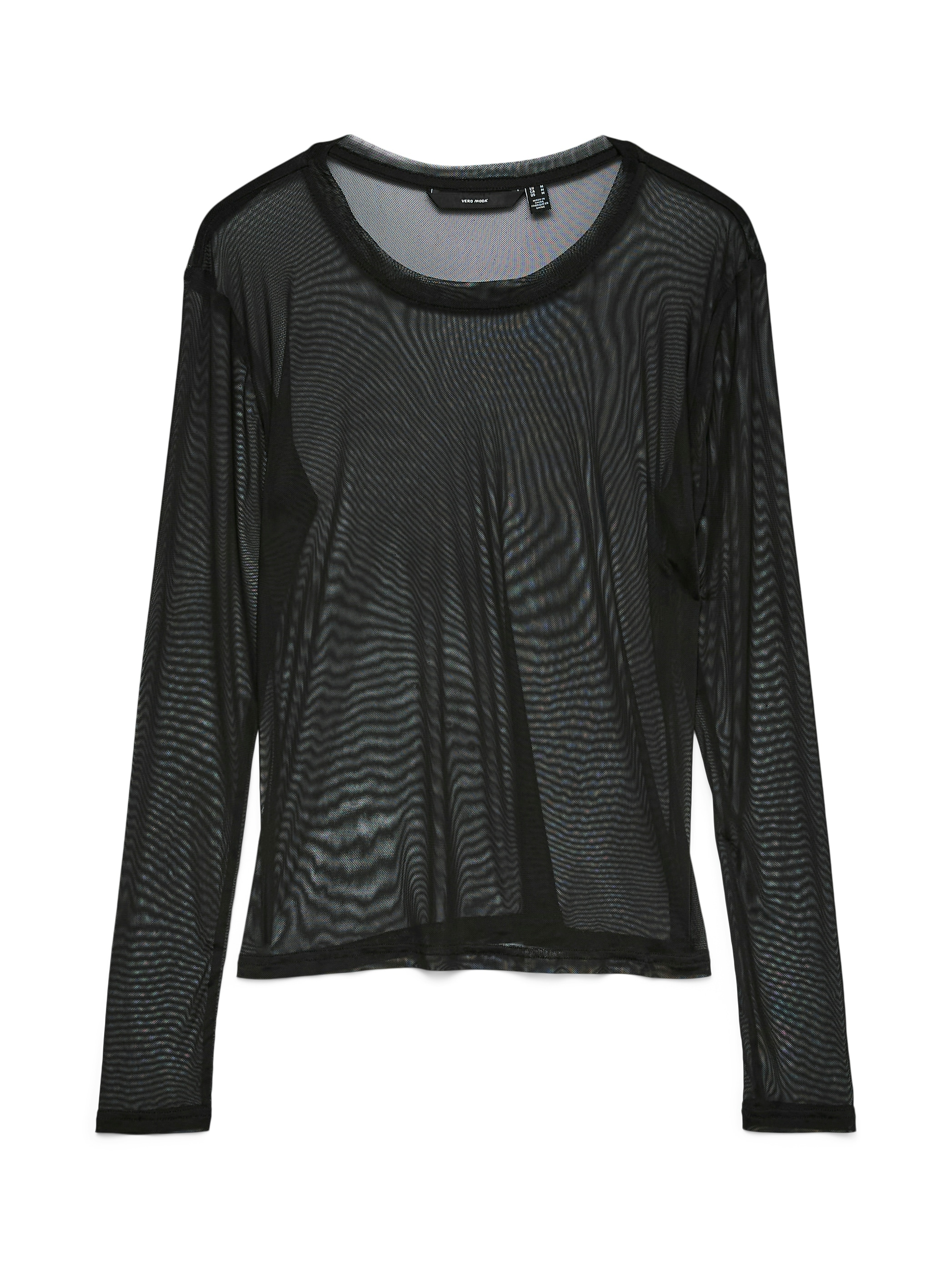 Vero Moda Langarmshirt »VMLOVA LS MESH TOP JRS NOOS«