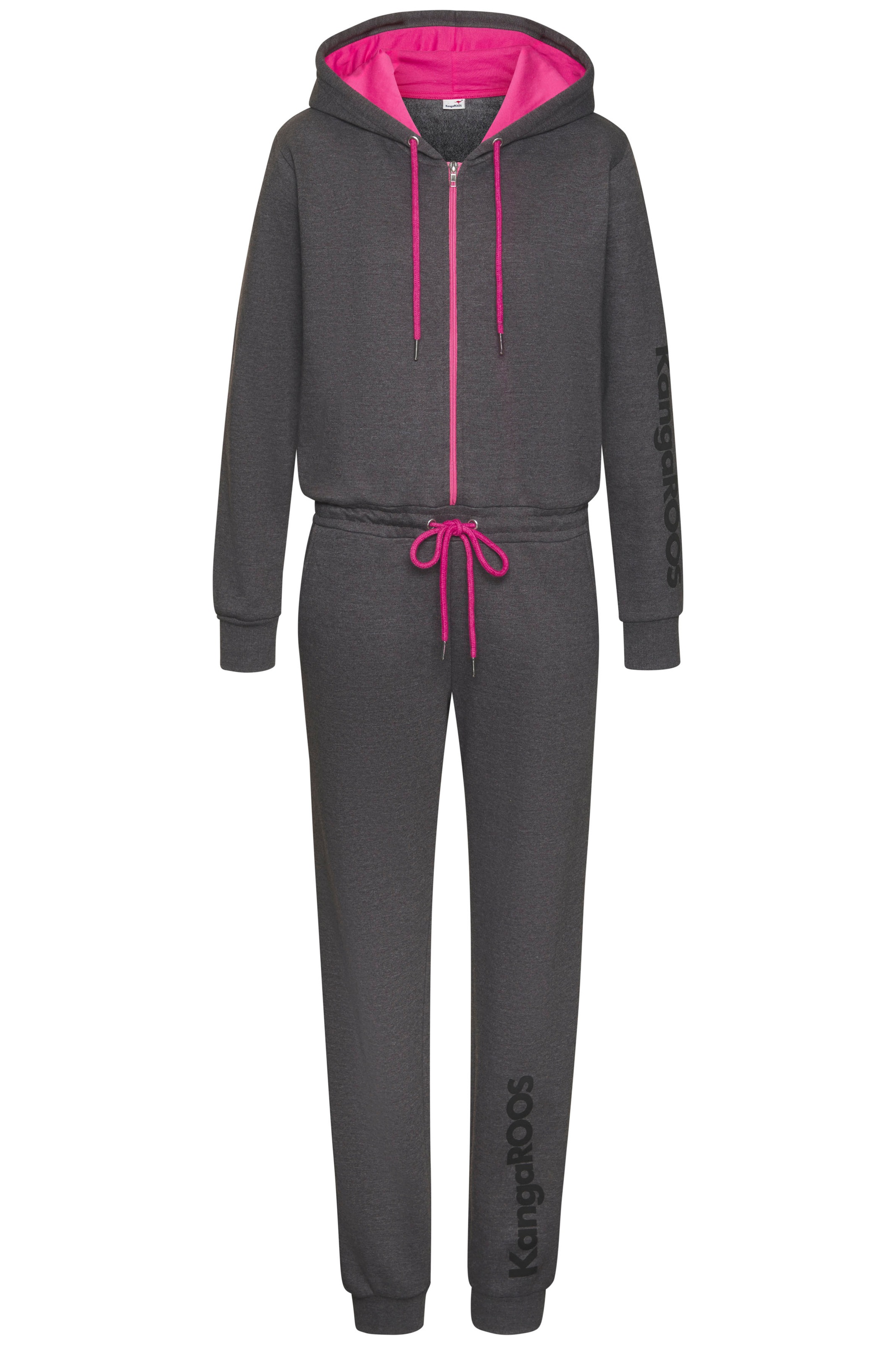 KangaROOS Jumpsuit, mit Logoprint am Bein