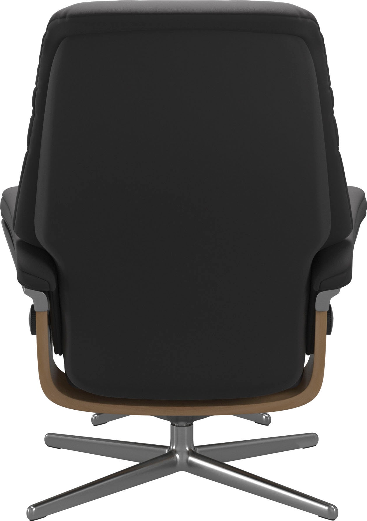 Stressless® Fußhocker »Sunrise«, mit Cross Base, Größe S, M & L, Holzakzent Eiche