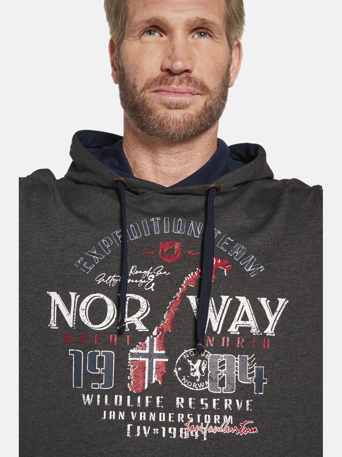 Jan Vanderstorm Kapuzensweatshirt »Sweatshirt HINRICUS«