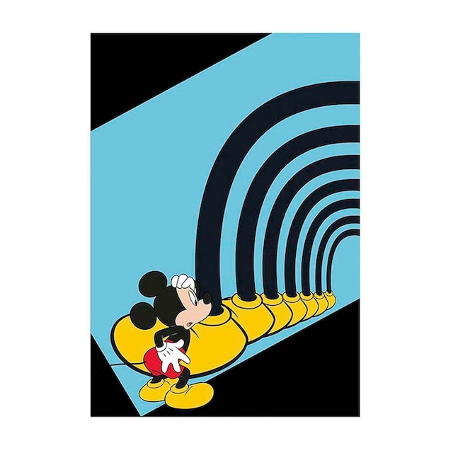 Komar Poster »Mickey Mouse Foot Tunnel«, Disney, (1 St.), Kinderzimmer,  Schlafzimmer, Wohnzimmer kaufen im OTTO Online Shop