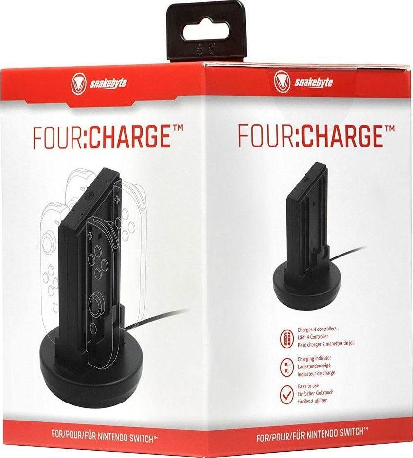 Snakebyte Controller-Ladestation »Four:Charge™«