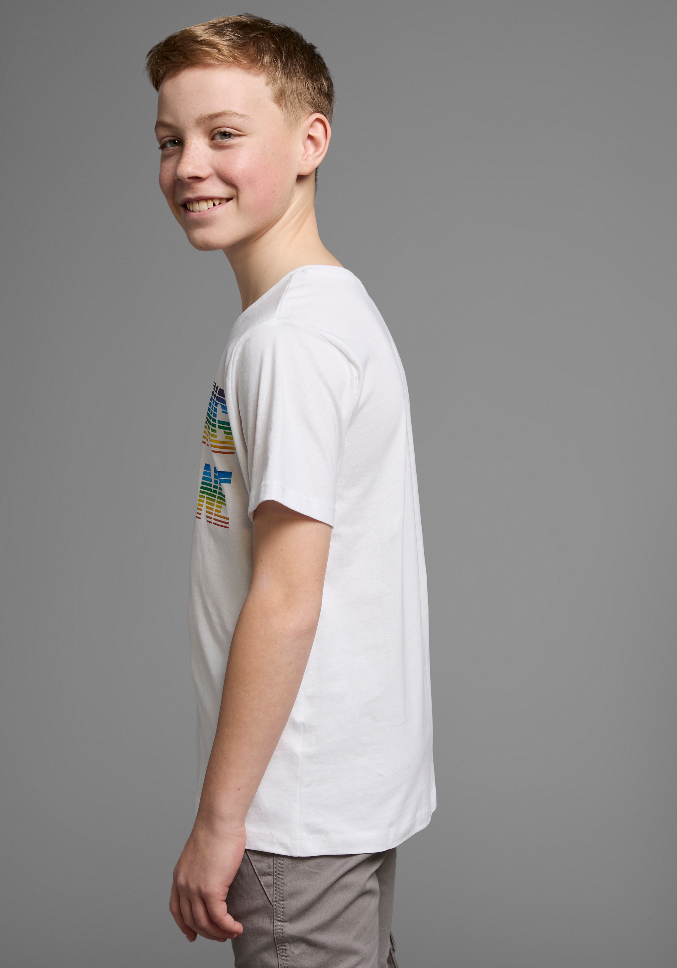 KIDSWORLD T-Shirt »GAMING ZONE«, Kurzarm, Basic-Passform, bedruckt, Rundhalsausschnitt