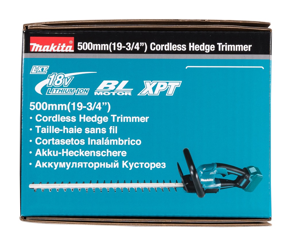 Makita Akku-Heckenschere »»DUH506Z« 18V, 50 cm, 20 mm, ohne Akku und Ladegerät« ()  Akku-Heckenschere mit kraftvollem bürstenlosen 18 V-Antrieb