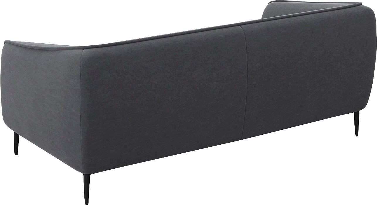 FLEXLUX 2,5-Sitzer »Belle Designsofa, Couch, bequem durch Kaltschaum im Sitz«, Skandinavisches Design, In hochwertiger Verarbeitung
