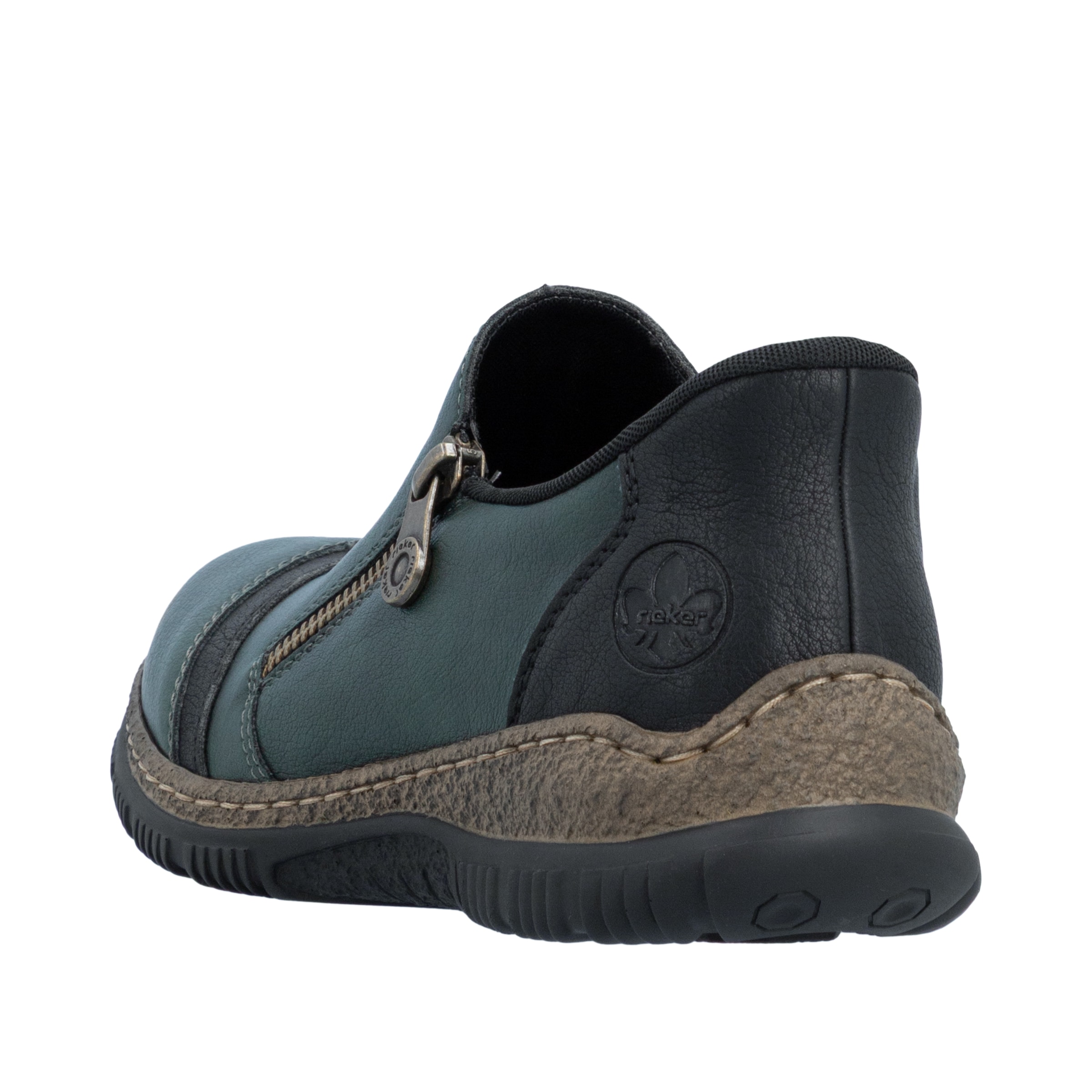 Rieker Slipper »Ready2GO«  Casual-Halbschuh mit Reißverschluss und Stretcheinsatz