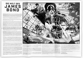Laurence King Puzzle »Die Welt des James Bond«, Made in Europe