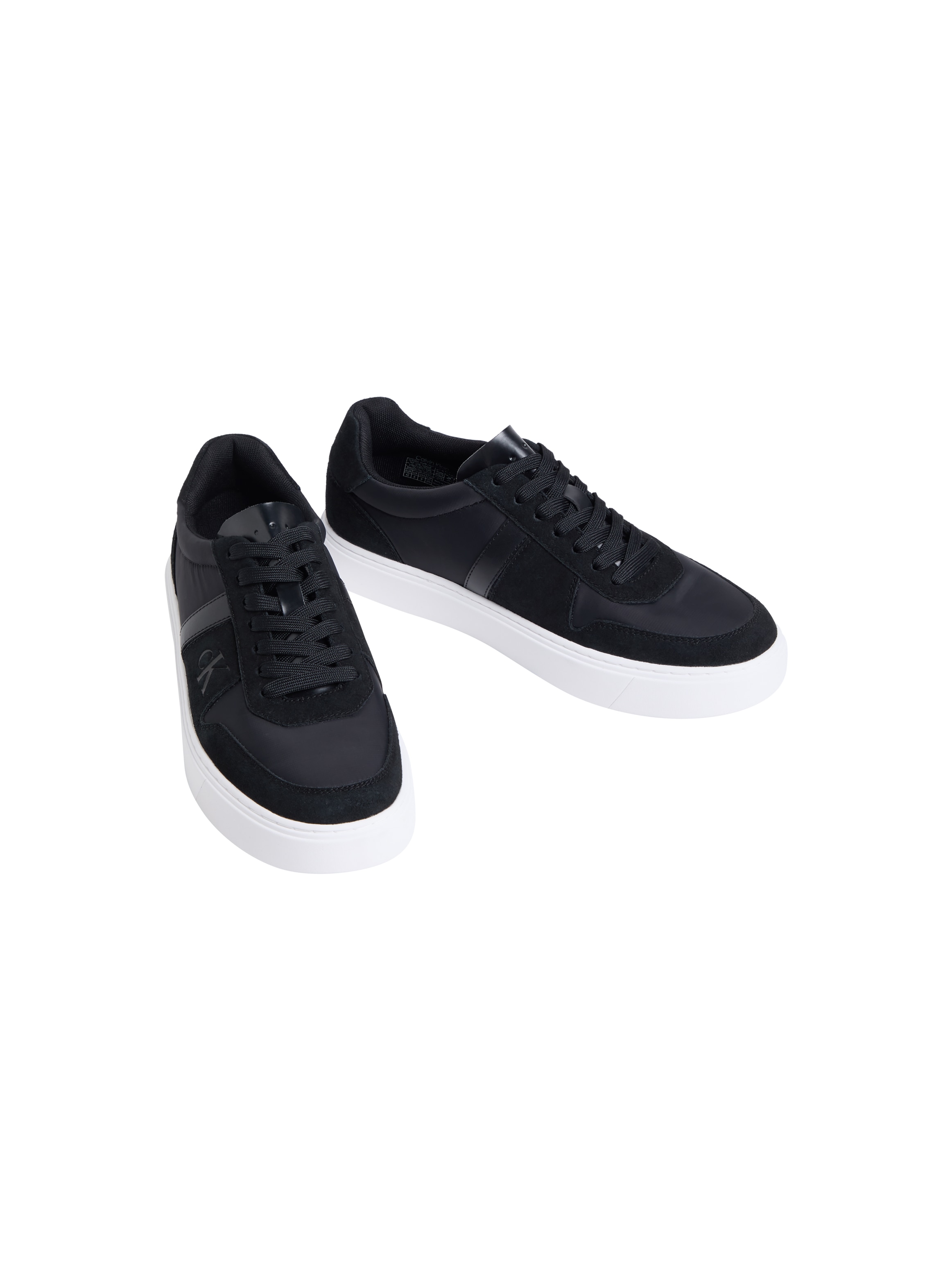 Calvin Klein Jeans Sneaker »CLASSIC CUPS LACE MIX EMB TONGUE«  Schnürschuh, Basket-Sneaker, Freizeitschuh in sportiver Optik
