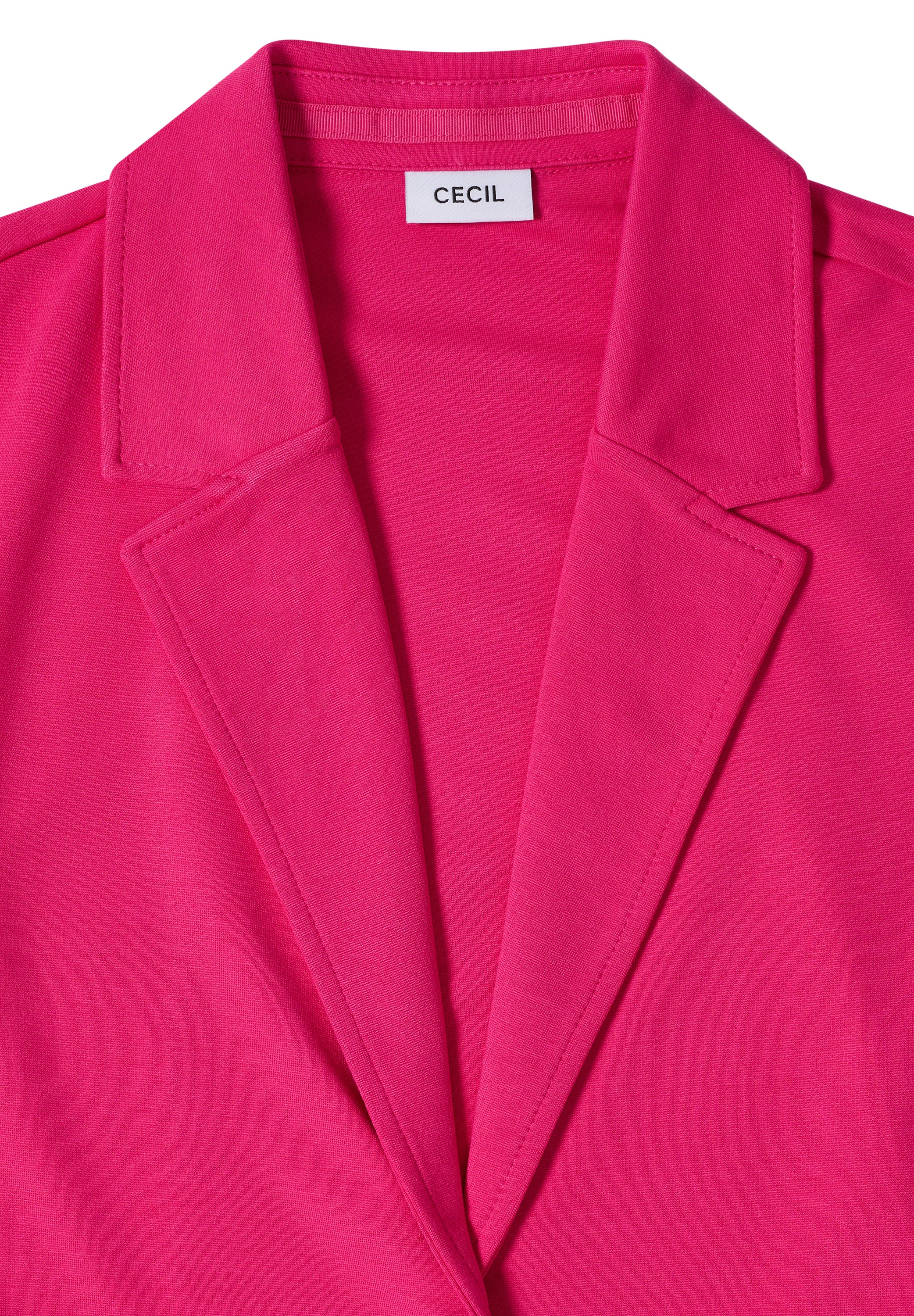 Cecil Sweatblazer mit Knopfverschluss und Viskose