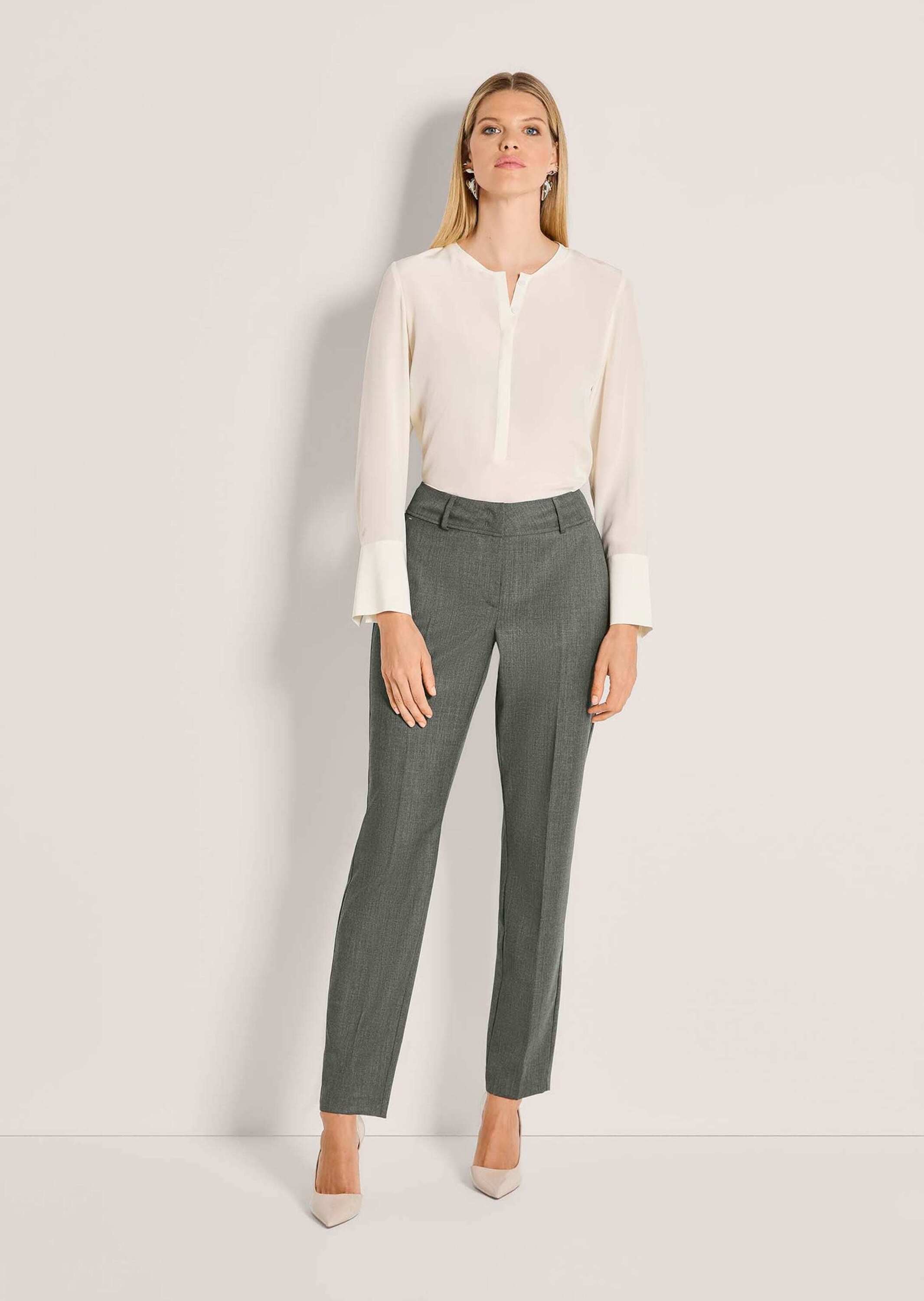 MADELEINE Bügelfaltenhose »Schurwollhose Bügelfaltenhose mit Formbund«