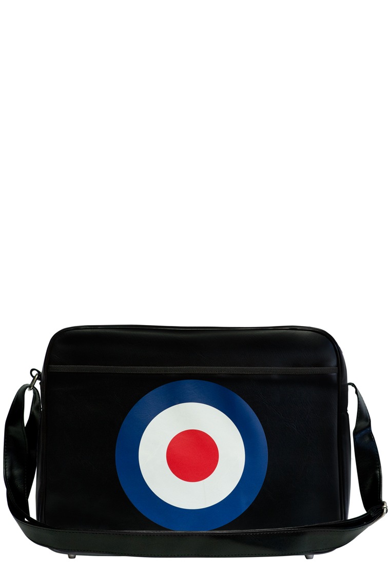 LOGOSHIRT Tasche mit Target Motiv-Druck auf der Front