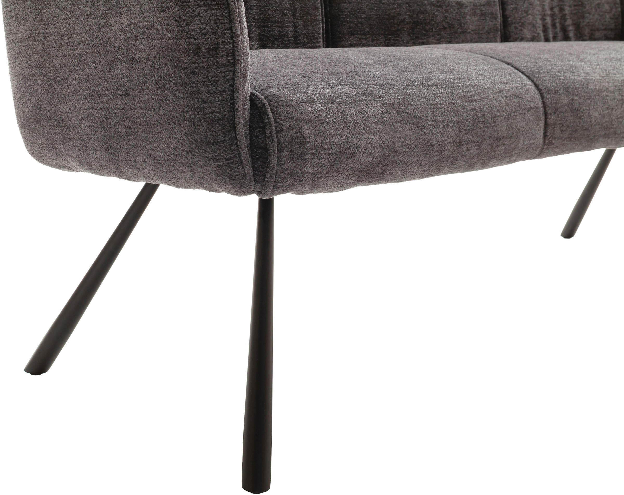 MCA furniture Sitzbank »Delane« 1 Stk. tlg. Taschenfederkern, Lehnenkippfunktion, Armlehnen, beweglicher Rücken