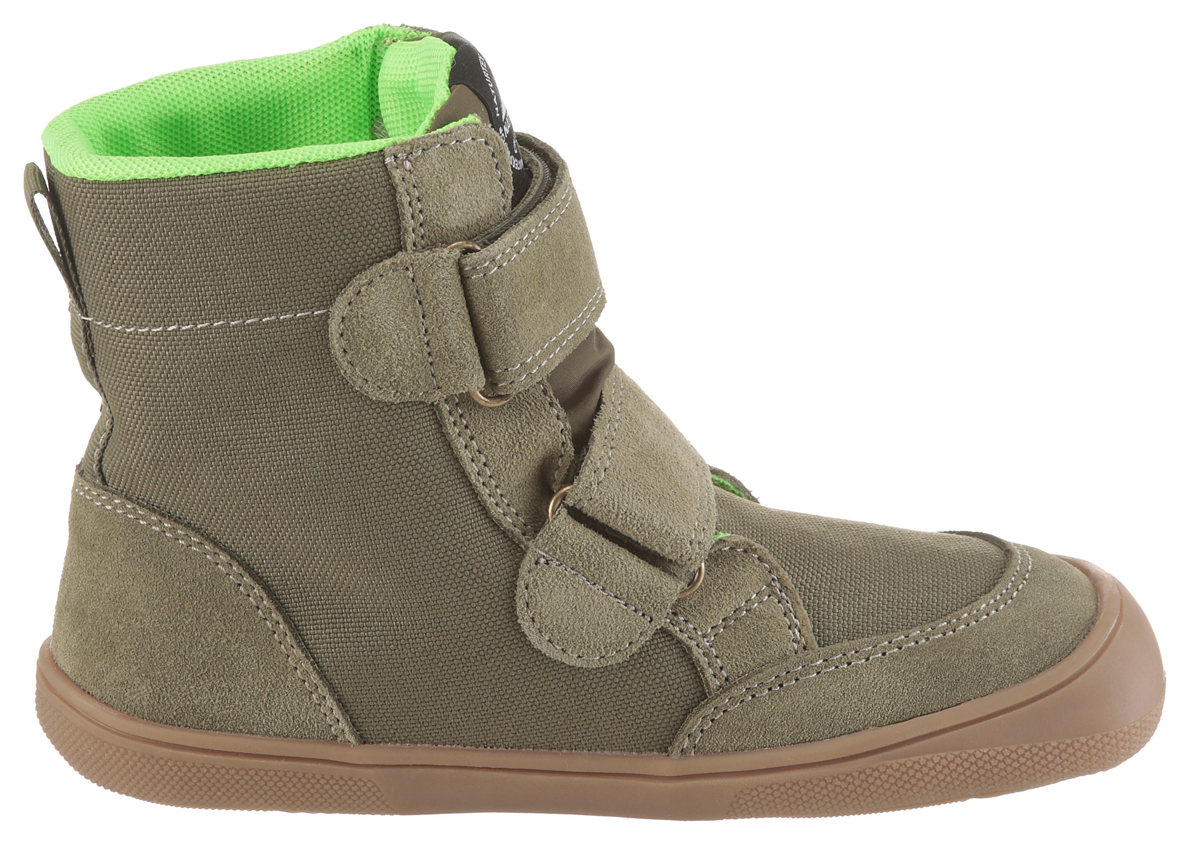 Naturino Winterstiefel »BAREFOOT KODDAS VL«  Klettstiefel mit Wollfutter, Größenschablone zum Download