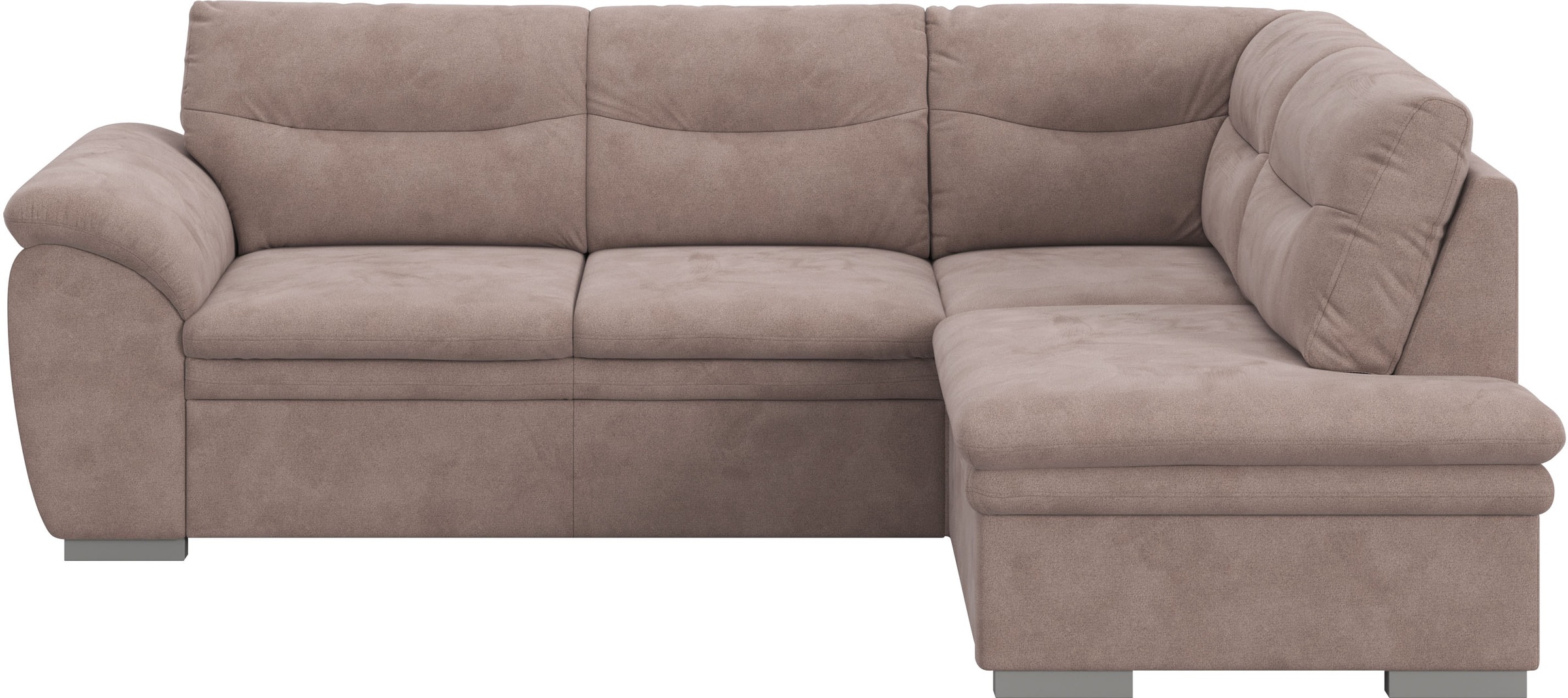 COTTA Ecksofa »Leandra L-Form«, wahlweise mit Bettfunktion & Bettkasten