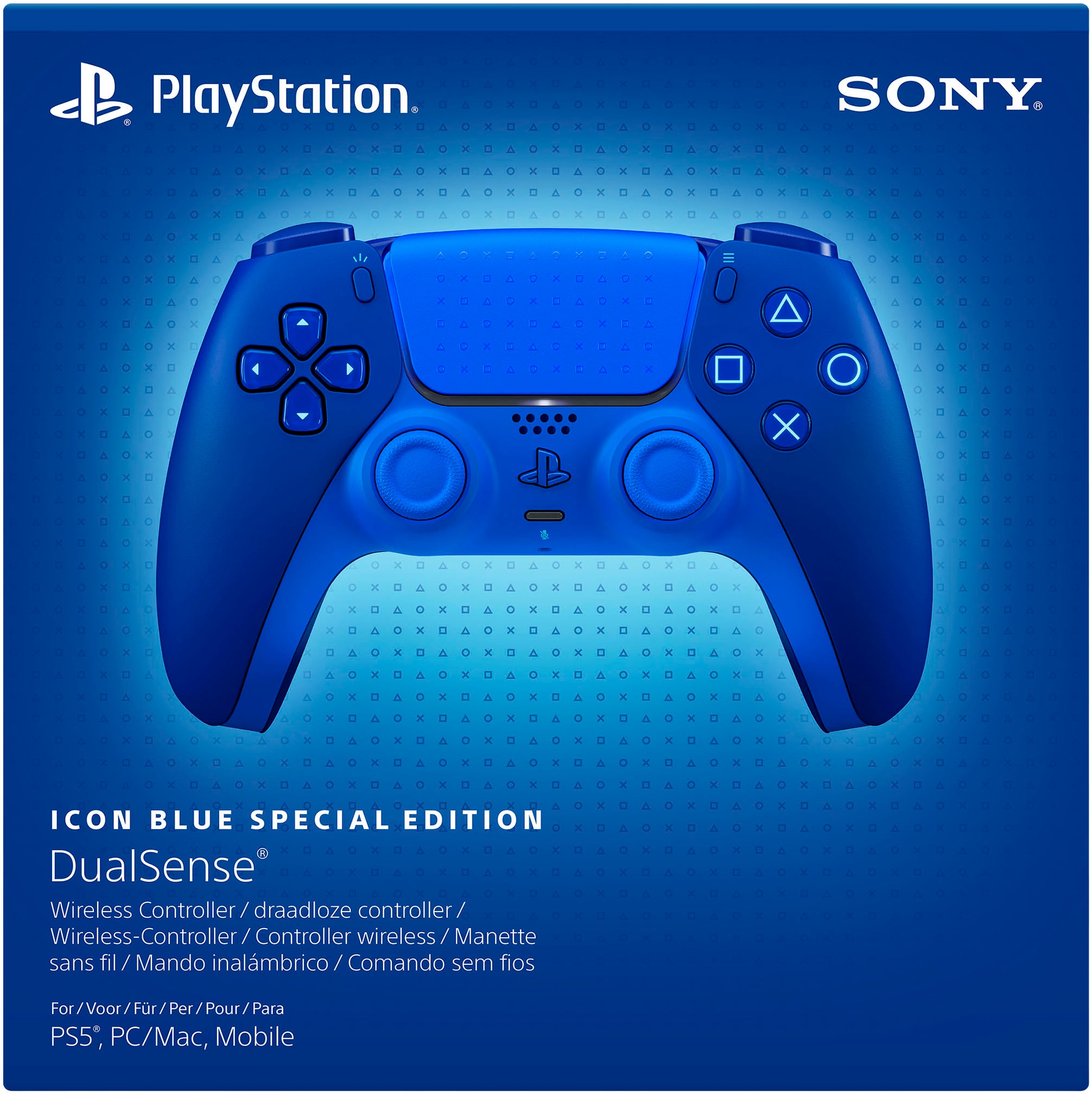 PlayStation 5 Wireless-Controller »DualSense Icon Blue Special Edition«