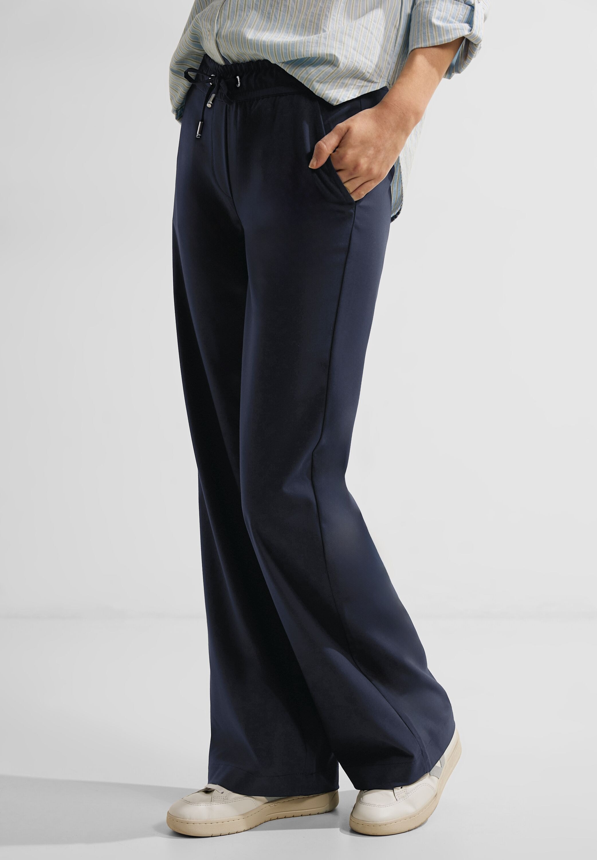 Culotte »Style Neele Solid Culotte Hose«, Culotte Style, High Waist, Wide Legs