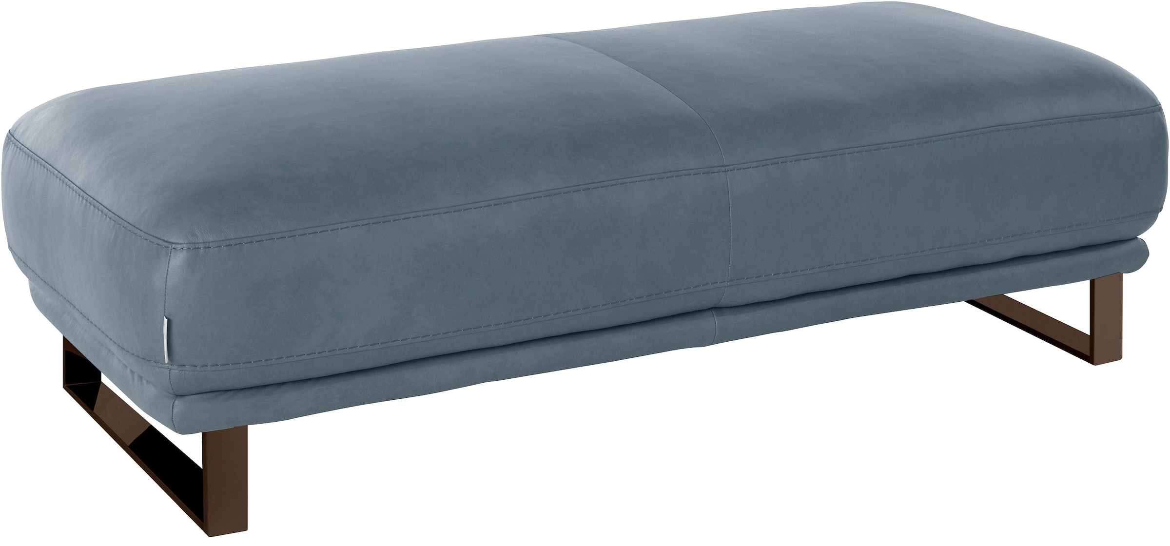 W.SCHILLIG Hocker »montanaa«, mit Metallkufen in Bronze pulverbeschichtet, Breite 141 cm