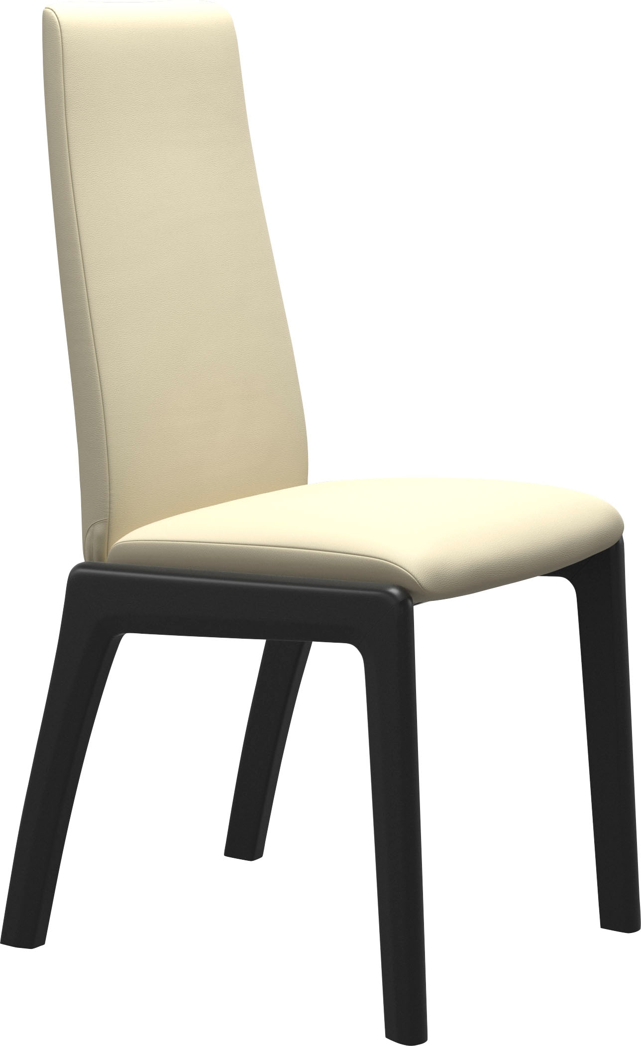 Stressless® Polsterstuhl »Laurel«, Leder PALOMA, Low Back, Größe L, mit abgerundeten Beinen in Schwarz