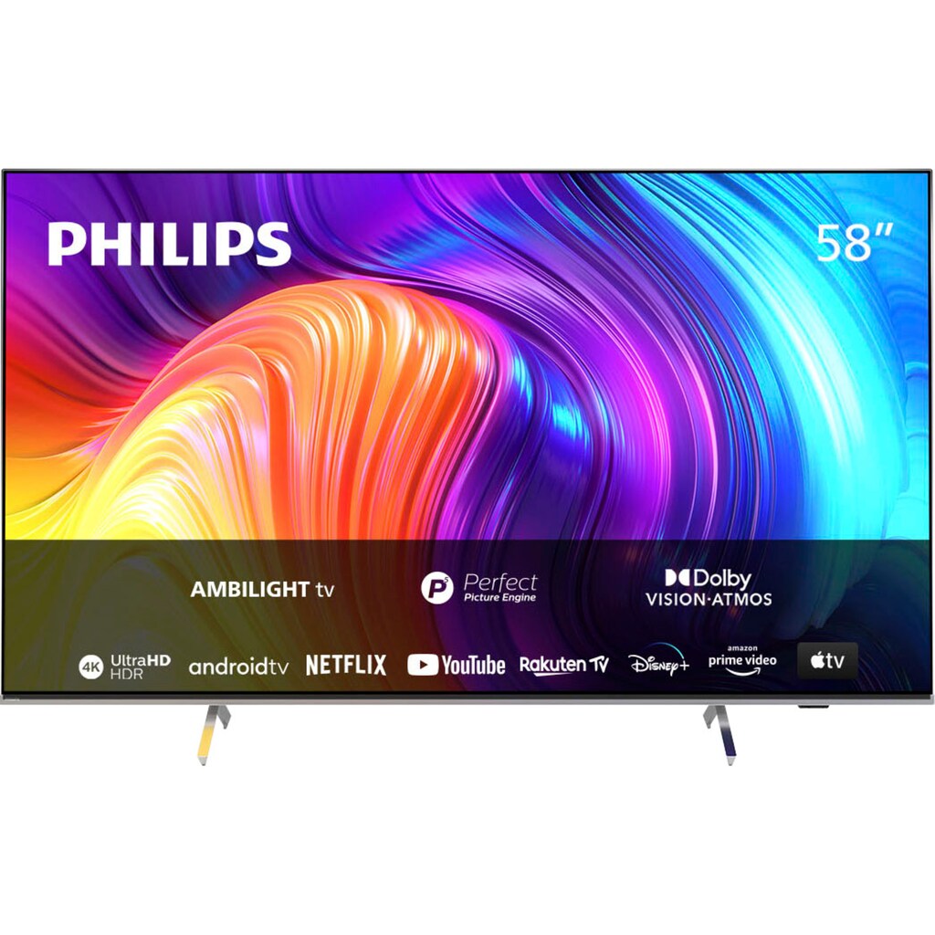 Philips LED-Fernseher »58PUS8507/12«, 146 cm/58 Zoll, 4K Ultra HD, Smart-TV-Android TV