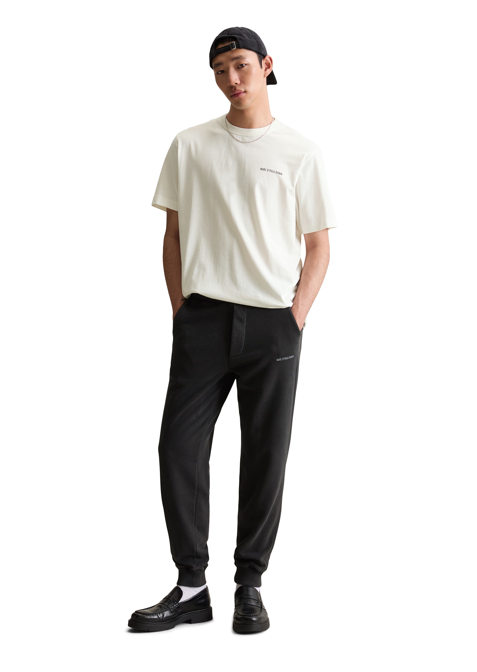 Marc O'Polo DENIM T-Shirt, relaxed fit mit großem Foto-Rückenprint