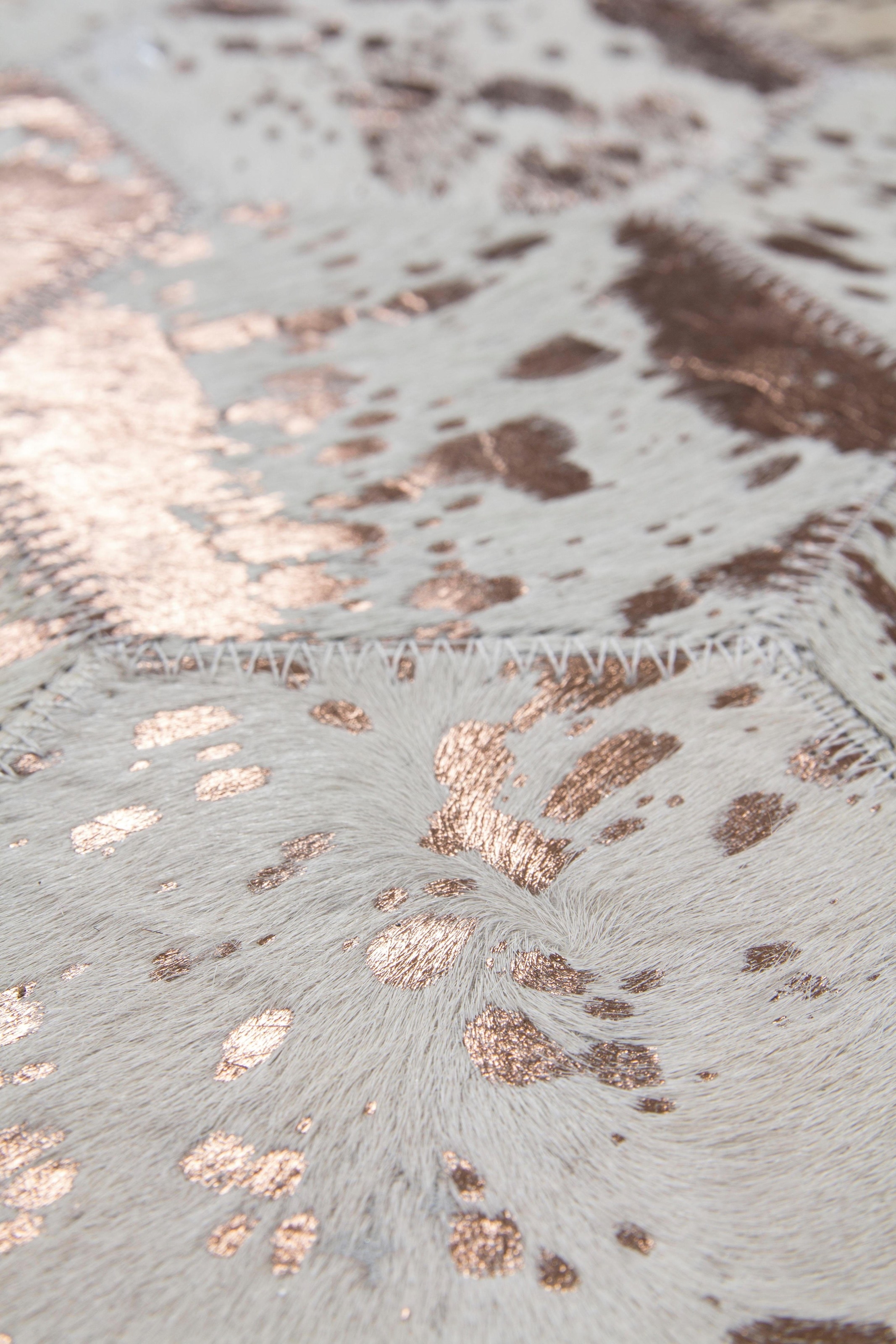 my home Lederteppich »Zeno« rechteckig 8 mm Höhe Wohnzimmer