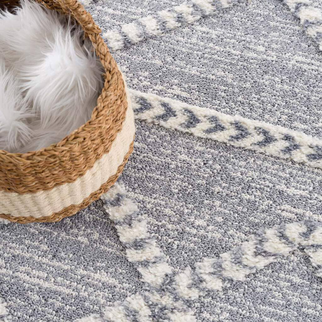 Carpet City Hochflor-Teppich »Focus 3022«, rechteckig