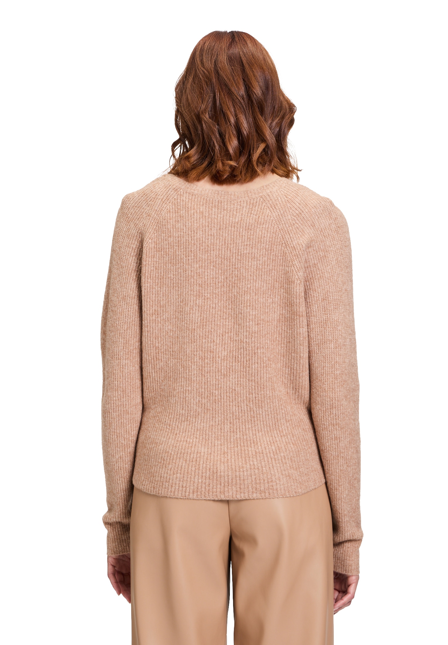 Betty&Co Strickpullover »Strickpullover mit V-Ausschnitt«