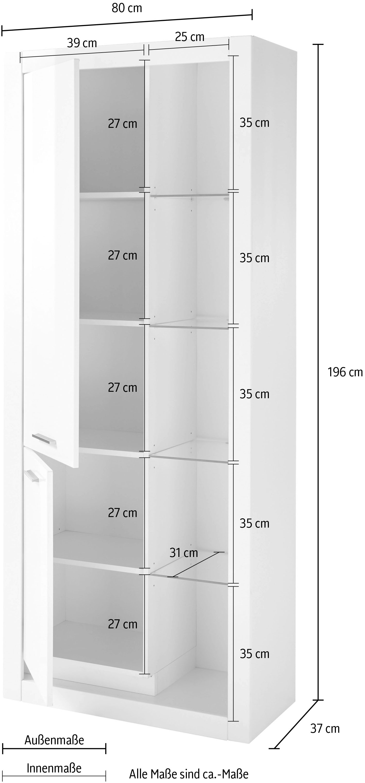 Places of bestellen im Style »MERAN«, OTTO modernen Vitrine Design bei