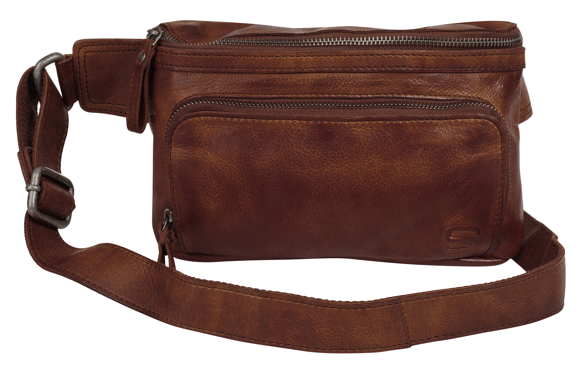 Spikes & Sparrow Gürteltasche echt Leder