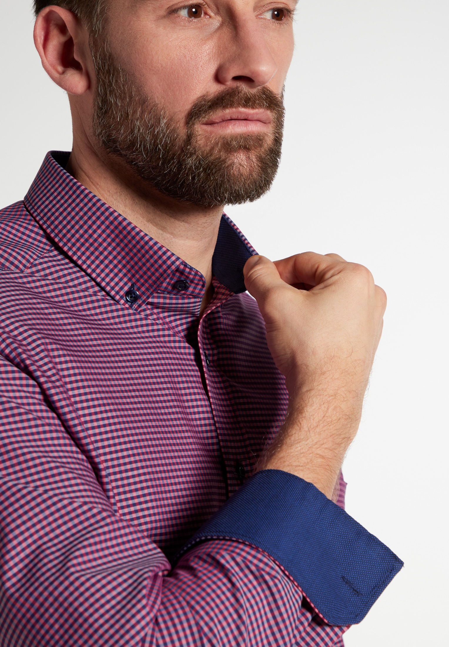 Eterna Langarmhemd »MODERN FIT«, NON IRON (bügelfrei)