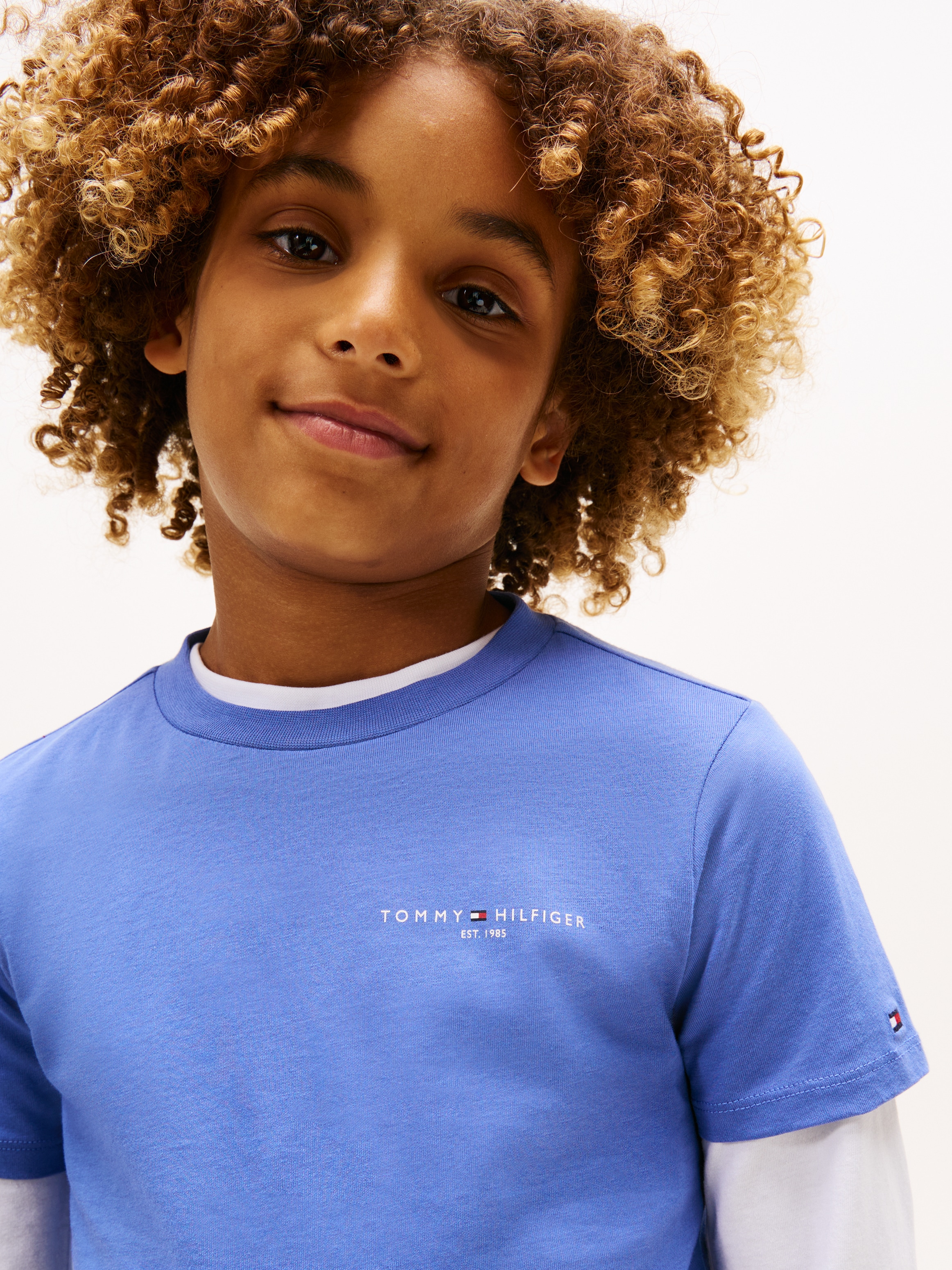 Tommy Hilfiger T-Shirt »MINI CORP T-SHIRT«, Kinder bis 16 Jahre