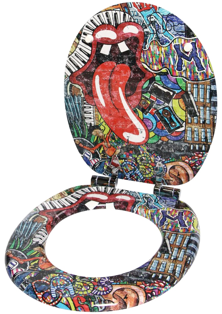 Sanilo WC-Sitz »Graffiti«