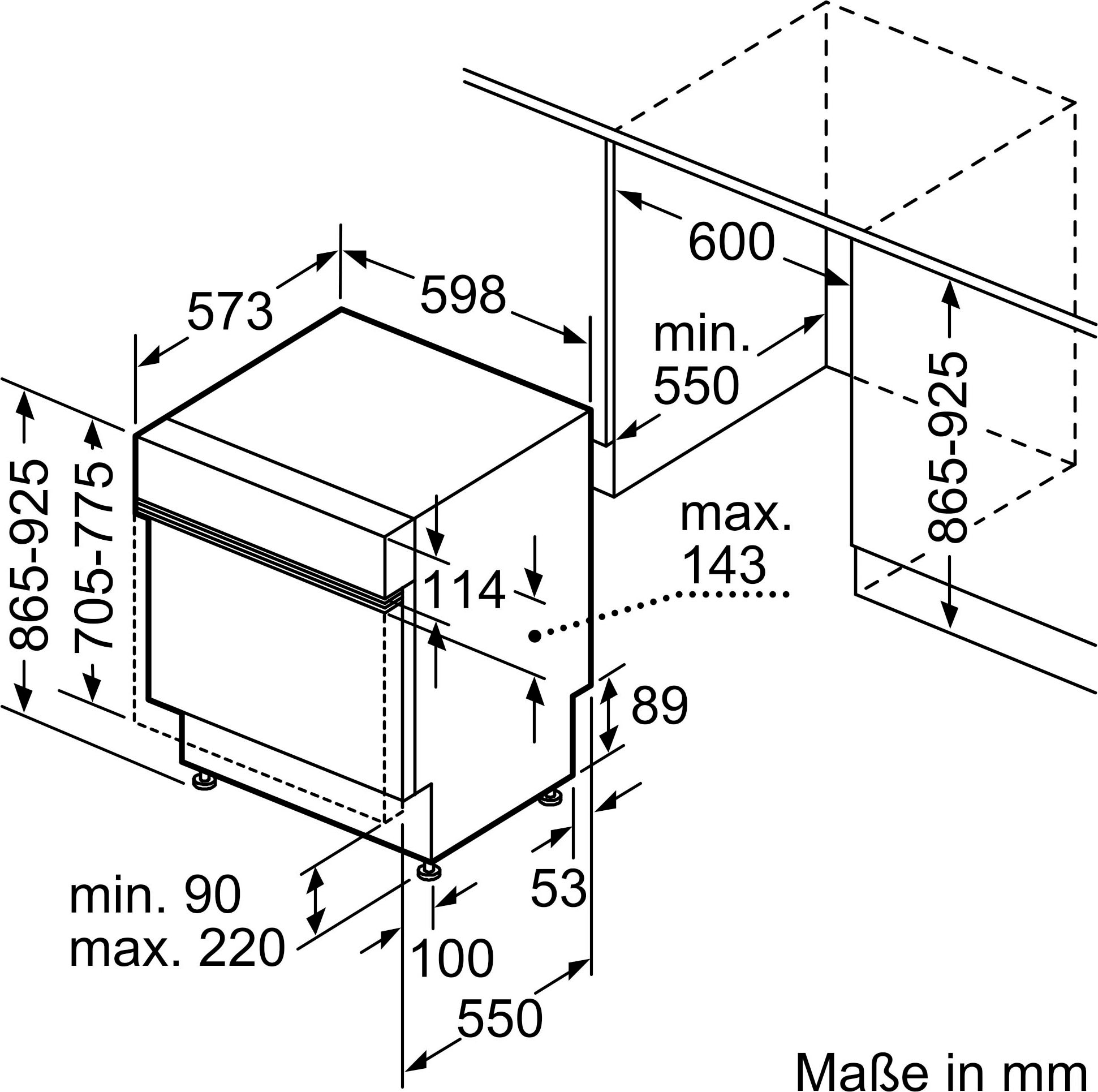 Constructa teilintegrierbarer Geschirrspüler »CB6IS00HTE«, 13 Maßgedecke