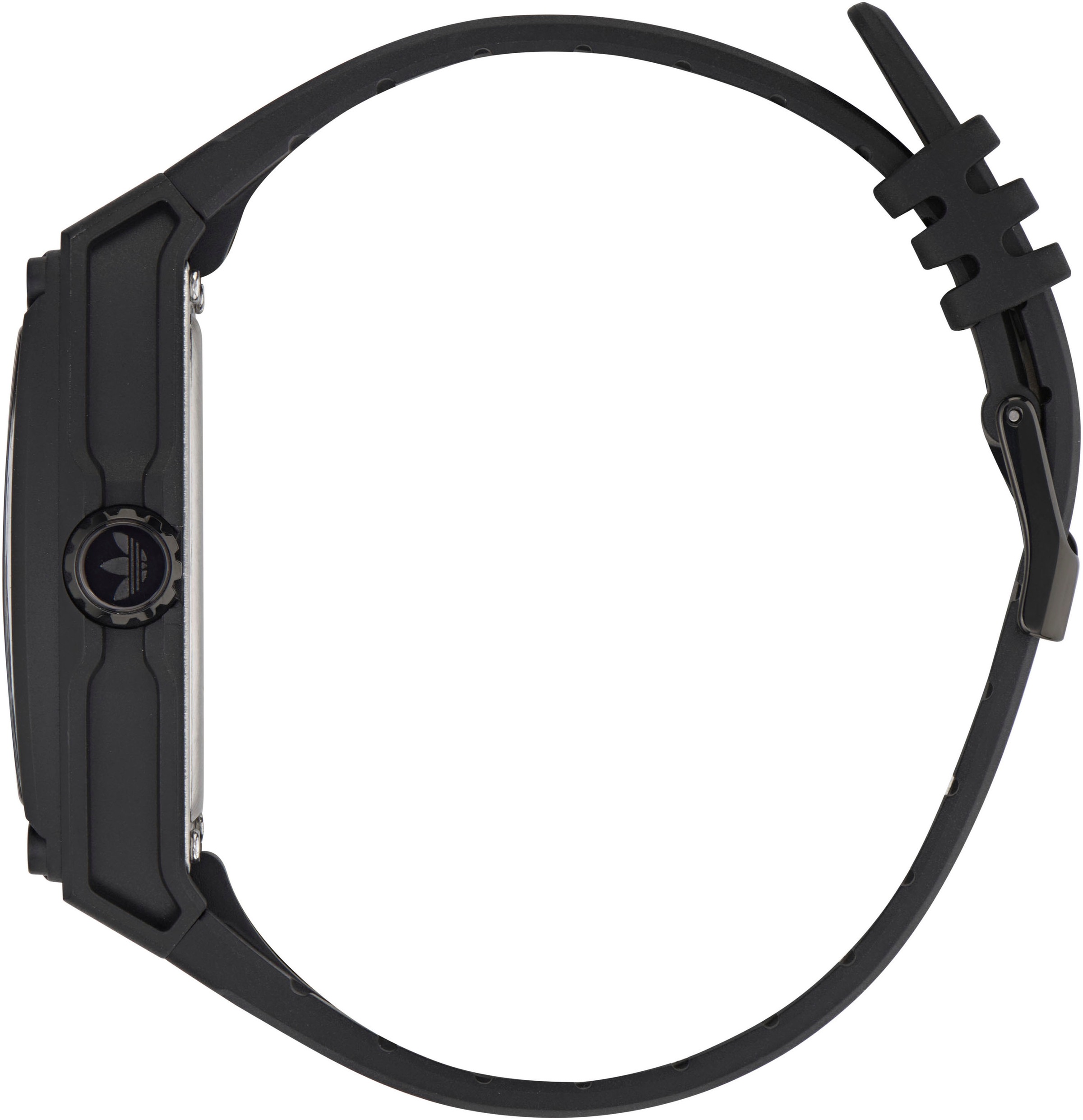 adidas Originals Quarzuhr »CITY TECH FIVE« Armbanduhr, Herrenuhr, Damenuhr, Resinarmband, Leuchtzeiger