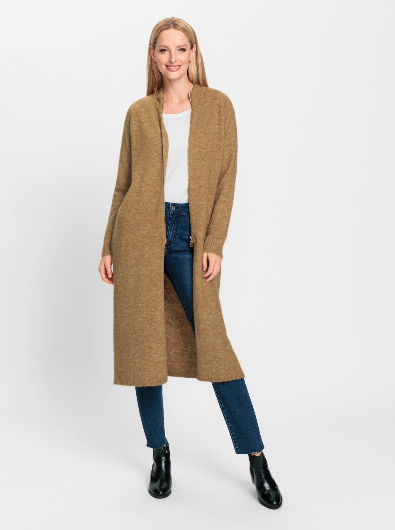 heine Longstrickjacke