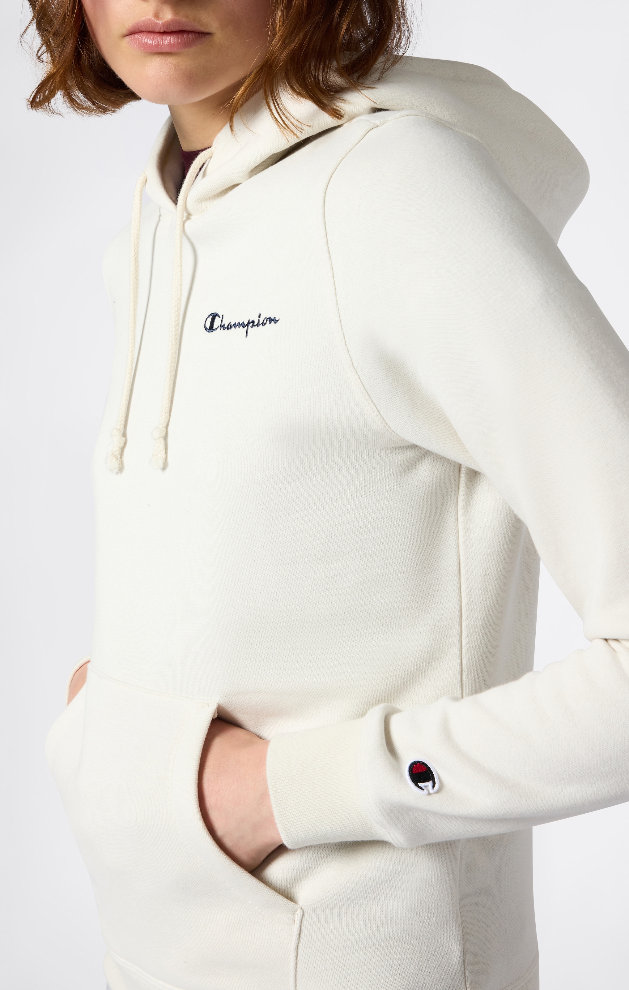 Champion Kapuzensweatshirt »ICONS CONTRAST Hoodie Fleece«, (1 tlg.)
