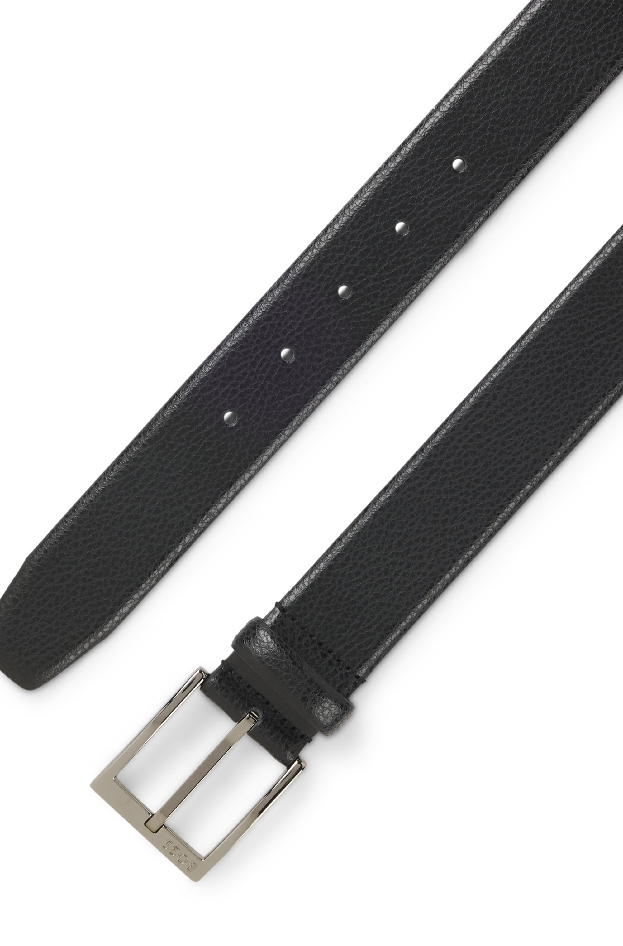BOSS Ledergürtel »Elloy Sz35« aus fein genarbtem italienischen Leder