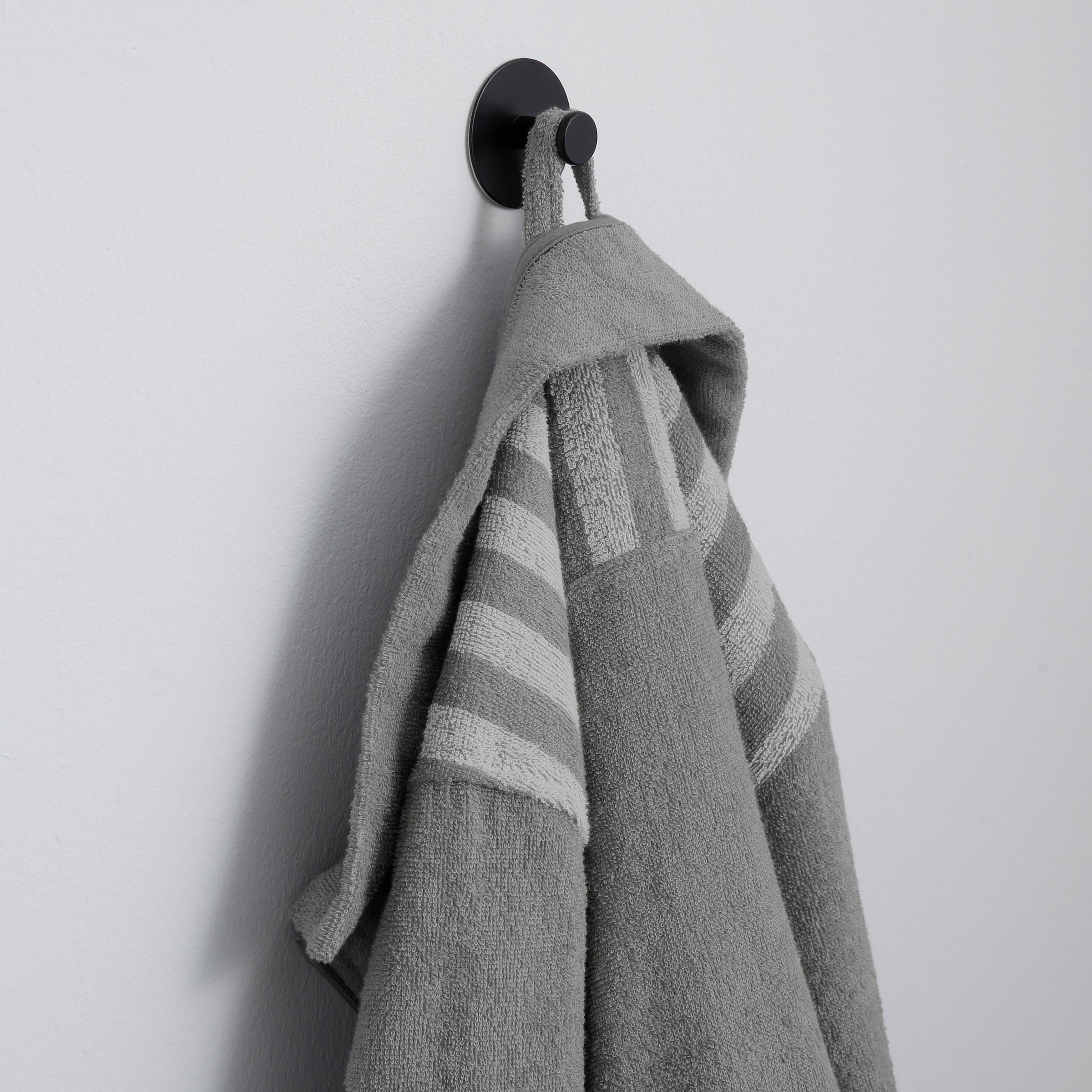 OTTO home Damenbademantel »Sennia, ideal für Sauna & Spa, Hotelbademantel, Morgenmantel« 2 Stk. Steifendetails, 100% Baumwolle, mit GRATIS-Zugabe: 1x Turban-Handtuch