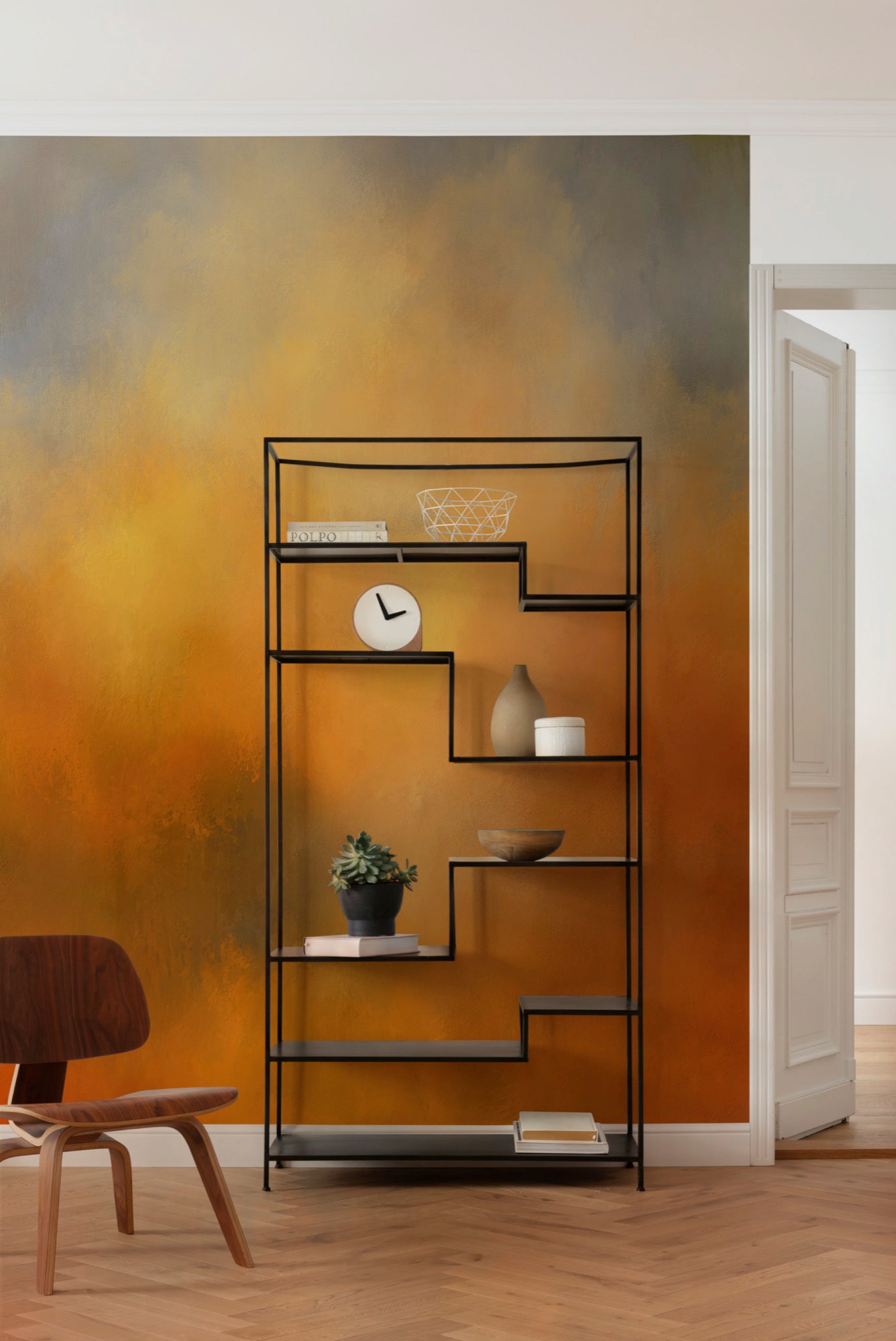 Komar Vliestapete »Digitaldruck Vlies - Amber - Größe 200 x 280 cm«, bedruckt, Wohnzimmer, Schlafzimmer