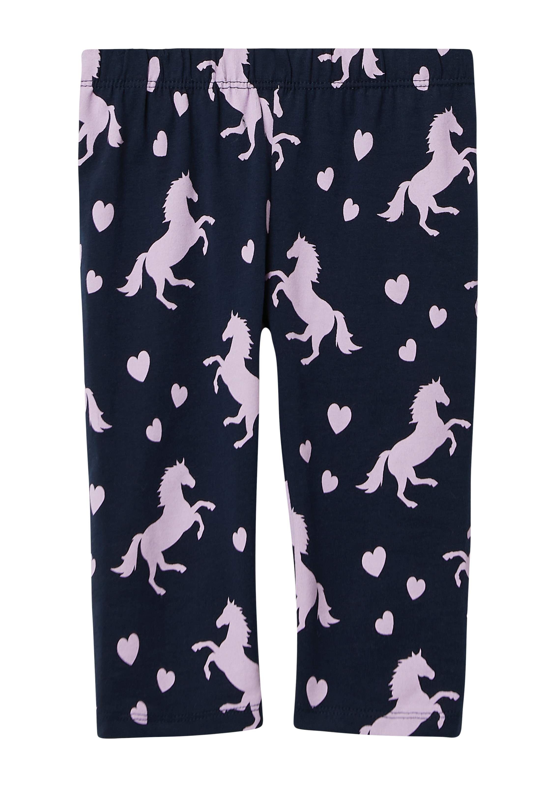 s.Oliver Junior Caprileggings, mit Allover-Print