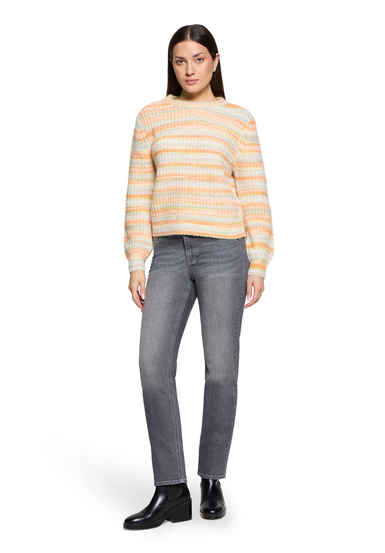 Betty&Co Strickpullover »Strickpullover mit Effektgarn«