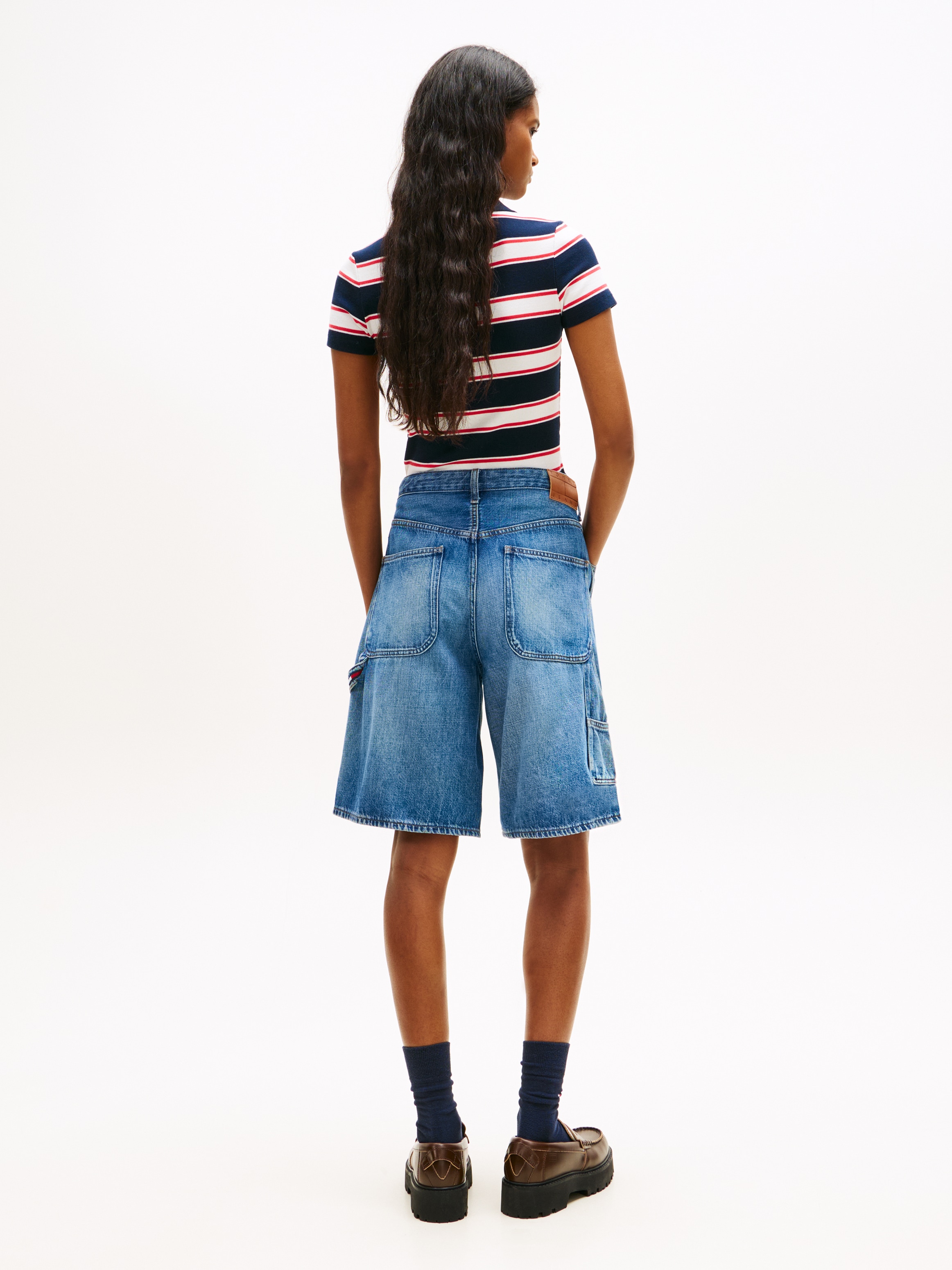Tommy Jeans Shorts »CHARLIE LS SHORT CARP BJ8054«  Bermudas mit Hammerschlaufe, Loose Fit